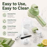Rechargeable Hammer Food Chopper