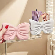 Bow Shape Ceramic Makeup brush Holder
